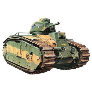 画像: タミヤ 1/35 フランス戦車(シャール)B1 bis.　 