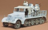 画像: タミヤ 1/35 ドイツ8tハーフトラック四連高射砲  