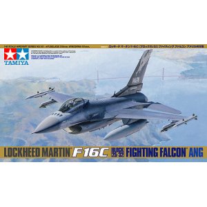 画像: タミヤ 1/48 ロッキードマーチンF-16C(ブロック25/32)ファイティングファルコンANG[プラモデル]  