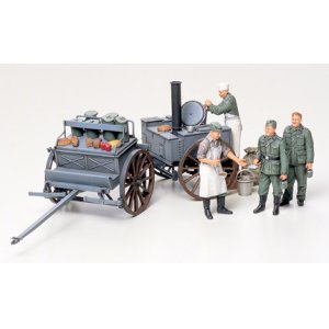 画像: タミヤ 1/35 ドイツ野戦炊事セット  