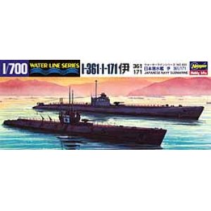 画像: ハセガワ 1/700 伊-361・伊-171潜水艦  