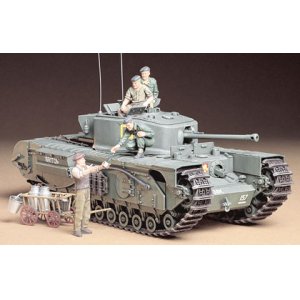 画像: タミヤ 1/35 イギリス歩兵戦車チャーチルMk.VII  