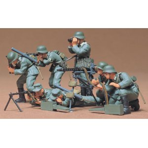 画像: タミヤ 1/35 ドイツ歩兵機関銃チームセット 【プラモデル】  