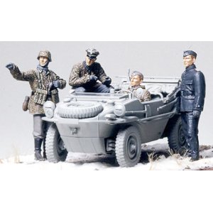 画像: タミヤ 1/35 ドイツ戦車部隊・前線偵察チーム 【プラモデル】  