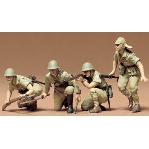 画像: タミヤ 1/35 日本陸軍歩兵セット 【プラモデル】  