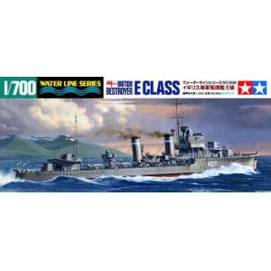 画像: タミヤ 1/700 イギリス海軍駆逐艦Eクラス【プラモデル】 