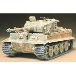 画像: タミヤ 1/35 ドイツ重戦車タイガーI型(後期型)  