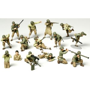 画像: タミヤ 1/48 WW.IIアメリカ歩兵GIセット  