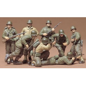 画像: タミヤ 1/35 アメリカ歩兵G.I.セット 【プラモデル】  