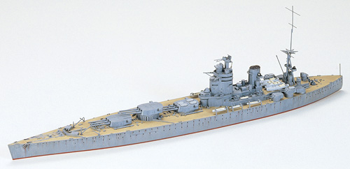 画像1: タミヤ 1/700 イギリス戦艦  ロドネイ  