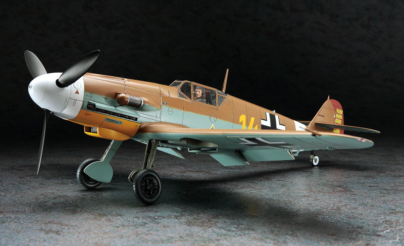 画像: ハセガワ 1/32 メッサーシュミットBf109F-4/TROP【プラモデル】