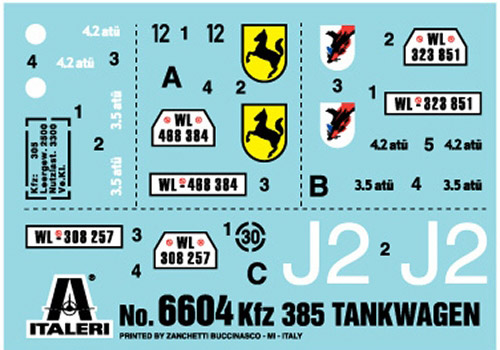 画像: イタレリ 1/48 ドイツ Kfz.385 燃料補給トラック