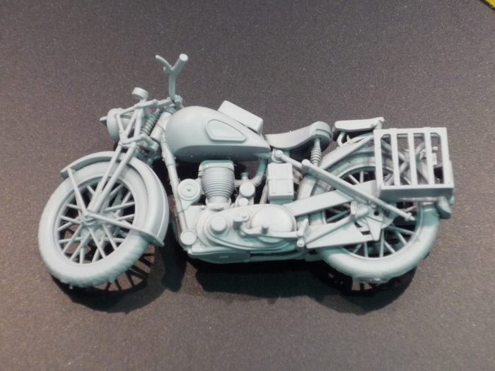 画像: タミヤ 1/35 イギリス軍用オートバイ BSA M20 MPセット【プラモデル】