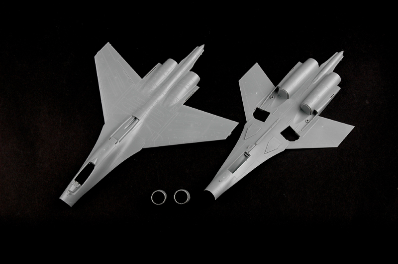 トランペッター 1/72 中国空軍 J-11B 多用途戦闘機(未使用・未開封品