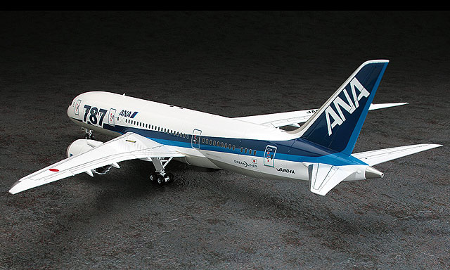 画像: ハセガワ 1/200 ANA ボーイングB787-8 【プラモデル】