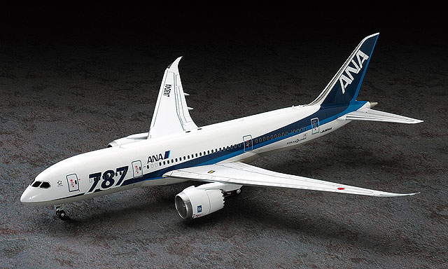 画像: ハセガワ 1/200 ANA ボーイングB787-8 【プラモデル】