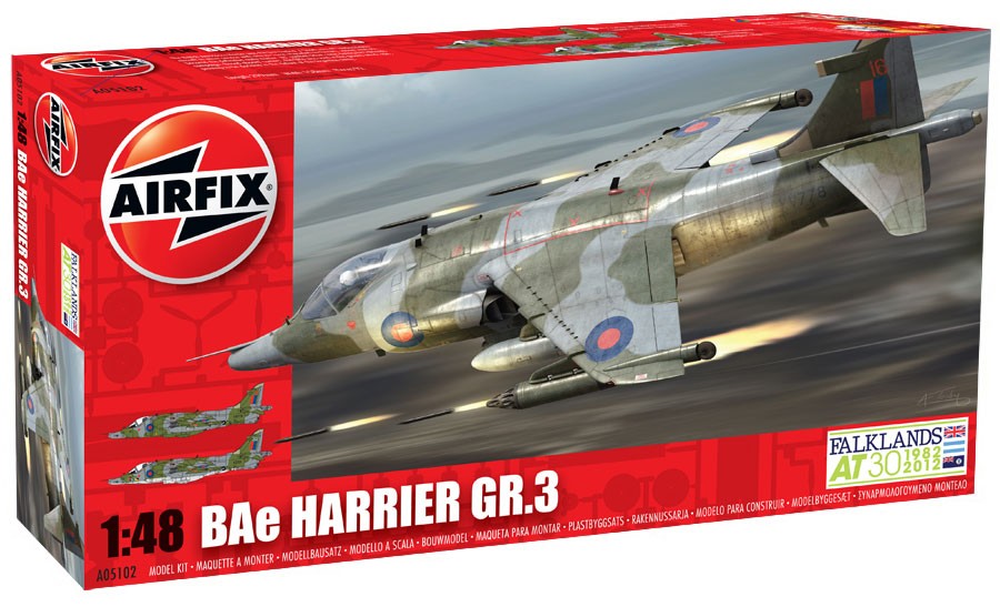 画像1: エアフィックス 1/48 BAe ハリアーGR.3【プラモデル】