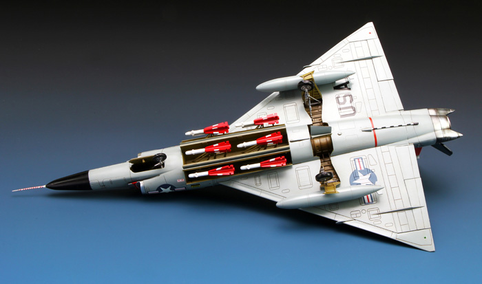 画像: MENGモデル 1/72 F-102Aデルタダガー初期型(ケースX) 【プラモデル】 