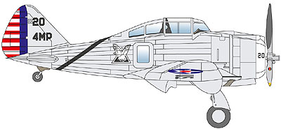 画像: スペシャルホビー 1/72 セバスキーP-35A"フィリピン防空戦" 【プラモデル】 