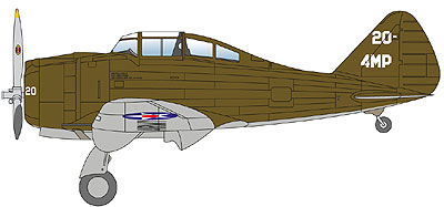 画像: スペシャルホビー 1/72 セバスキーP-35A"フィリピン防空戦" 【プラモデル】 