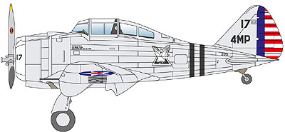 画像: スペシャルホビー 1/72 セバスキーP-35A"フィリピン防空戦" 【プラモデル】 