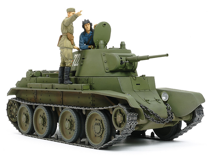 画像: タミヤ 1/35 ソビエト戦車BT-7 1937年型【プラモデル】