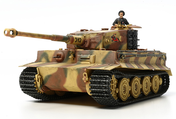 画像: タミヤ 1/48 ドイツ重戦車タイガー1後期型  【プラモデル】