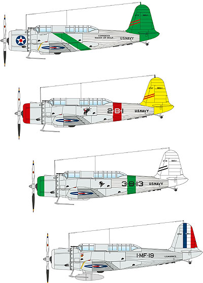 画像: スペシャルホビー 1/72 ヴォートSB2U-1ヴィンディケーター"アメリカ海兵隊爆撃機・指揮官機"【プラモデル】