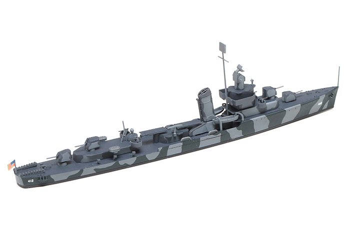 画像: タミヤ 1/700 アメリカ海軍駆逐艦ハンマンDD-797【プラモデル】