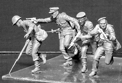 画像: マスターボックス 1/35 ソ連海軍陸戦隊戦闘シーン1941-1942・東部戦線シリーズNo.3【プラモデル】