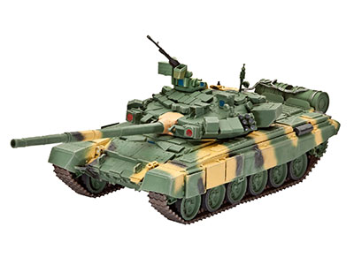 画像: ドイツレベル 1/72 ロシア陸軍 T-90主力戦車【プラモデル】