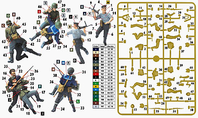 画像: マスターボックス 1/35 独ソ白兵戦 ソ連海兵隊vsドイツ兵1941-1942・東部戦線シリーズNo.2【プラモデル】