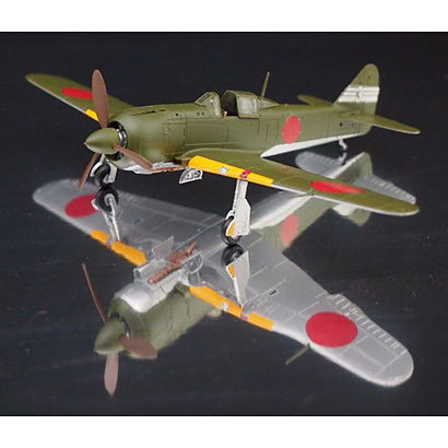 画像: アオシマ 1/72 川崎 Ki-100五式戦闘機II型 排気タービン装着機【プラモデル】 