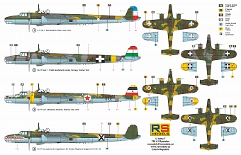 画像: RSモデル 1/72 ドルニエDo17Ka-1/2"各国空軍"【プラモデル】