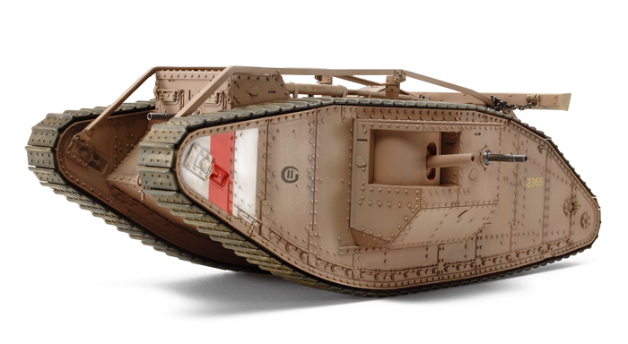 画像: タミヤ 1/35 WWI イギリス戦車 マークIV メール （シングルモーターライズ仕様）【プラモデル】 