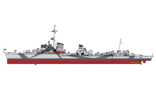 画像: ドラゴン 1/350 ドイツ海軍駆逐艦Z級(Z-26)・スマートキット【プラモデル】 