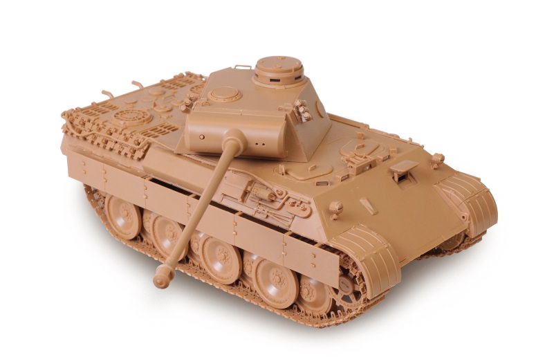 画像: ズベズタ 1/35 ドイツ V号中戦車 パンターD型【プラモデル】 