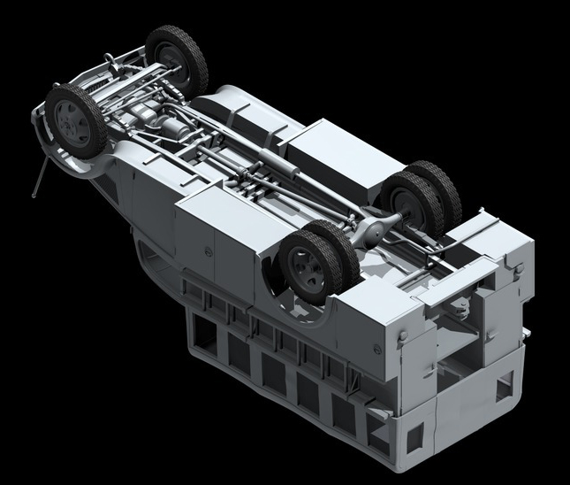 画像: ICM 1/35 ドイツ オペル 消防車 (2,5-32 KzS8 型）  【プラモデル】