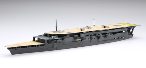 画像: フジミ 1/700 日本海軍航空母艦 加賀 三段式飛行甲板時【プラモデル】