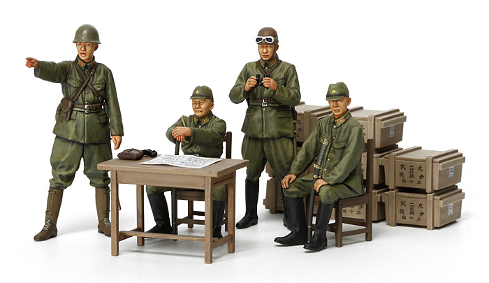 画像: タミヤ 1/35 WW.II 日本陸軍将校セット【プラモデル】