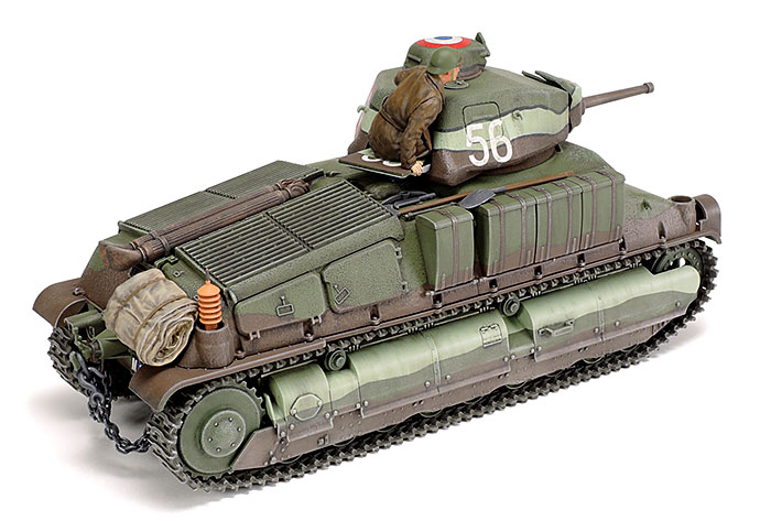 画像: タミヤ 1/35 フランス中戦車 ソミュアS35【プラモデル】