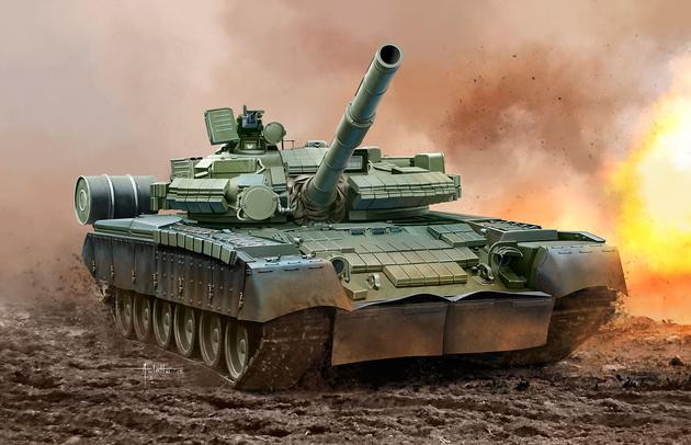 非課税[#OM01551](1)☆プラモデル ソビエト連邦 主力戦車 T-80 BV 1/35スケール ズベズダ製 ZVEZDA製 主力戦車（MBT）