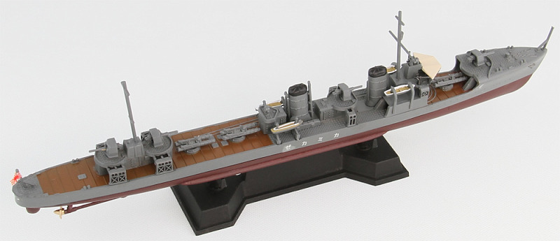 画像: ピットロード 1/700 日本海軍 神風型駆逐艦 神風 フルハルパーツ＋特殊潜航艇 海龍付【プラモデル】