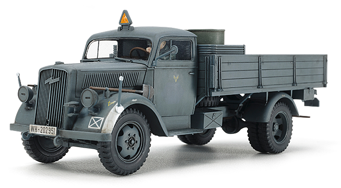 画像: タミヤ 1/48 ドイツ 3トン 4×2カーゴトラック【プラモデル】