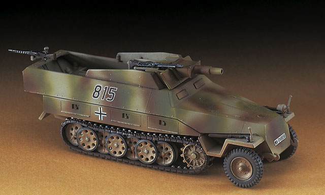 画像: ハセガワ 1/72 Sd.Kfz.234/3八輪装甲偵察車シュツンメル 