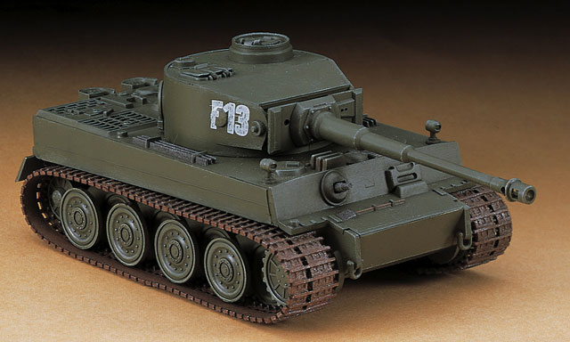 画像: ハセガワ 1/72 IV号戦車タイガー1型ハイブリッド 