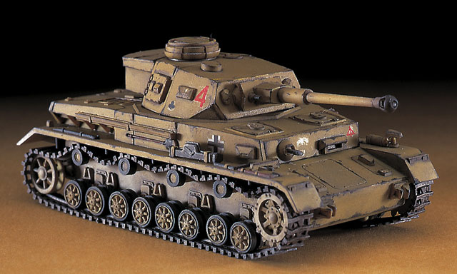 画像: ハセガワ 1/72 IV号戦車F2型 