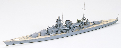 画像: タミヤ 1/700 ドイツ戦艦 シャルンホルスト 