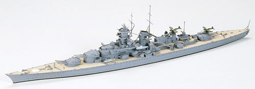 画像: タミヤ 1/700 ドイツ戦艦 グナイゼナウ 