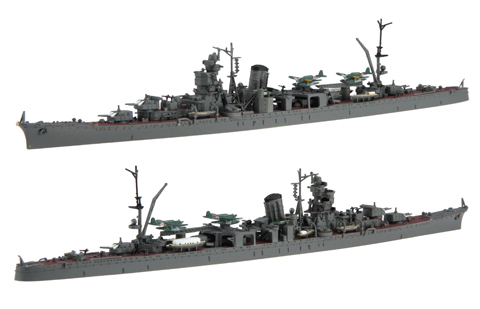 画像: フジミ 1/700 日本海軍 軽巡洋艦 矢矧 1944 /酒匂 (選択式キット)【プラモデル】